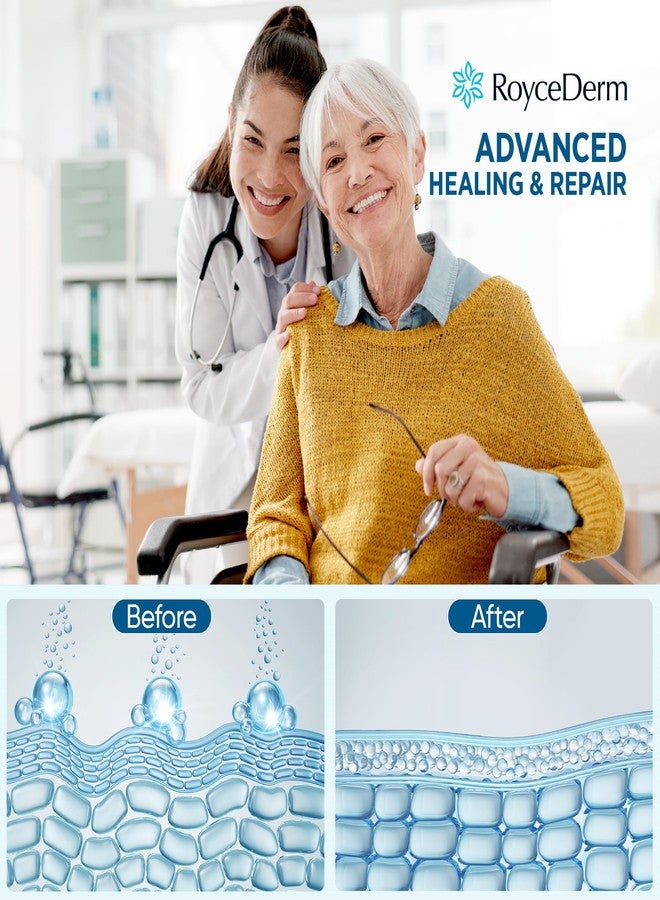 Roycederm Bed and Pressure Sore Treatment Cream: Fast Skin Healing Cream - Infection Protection for Bed Sores, Pressure Sores, Blisters, Cuts, Burns - for Bedridden, Elderly and Amputees - 3.5 OZ - Image 4